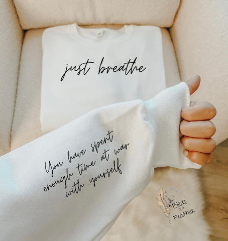 Just Breathe Pullover